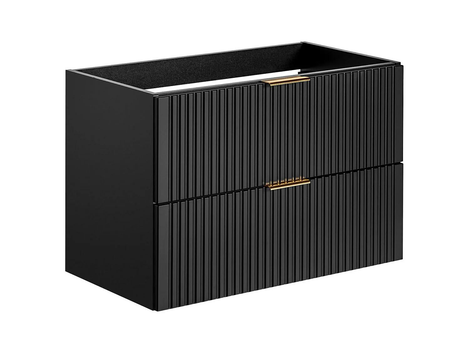 Armoire Sous Lavabos ADEL CUW80 2D 80x46x57 Noir