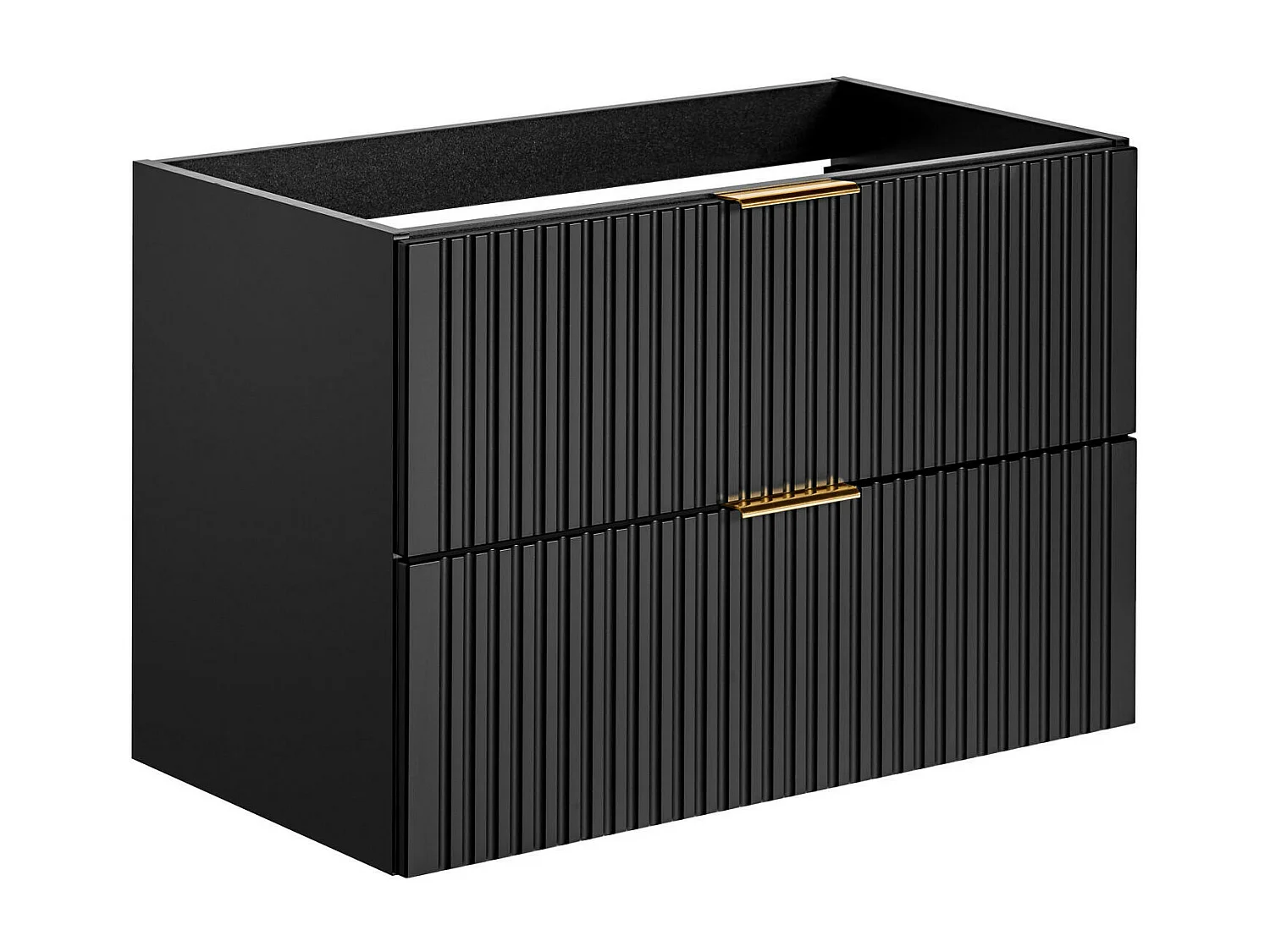 Armoire Sous Lavabos ADEL CUW80 2D 80x46x57 Noir