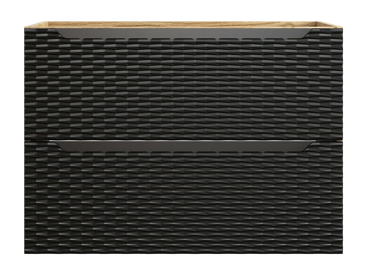 Armoire Sous Lavabos OCEAN CUW80 2D 80x46x57 Noir