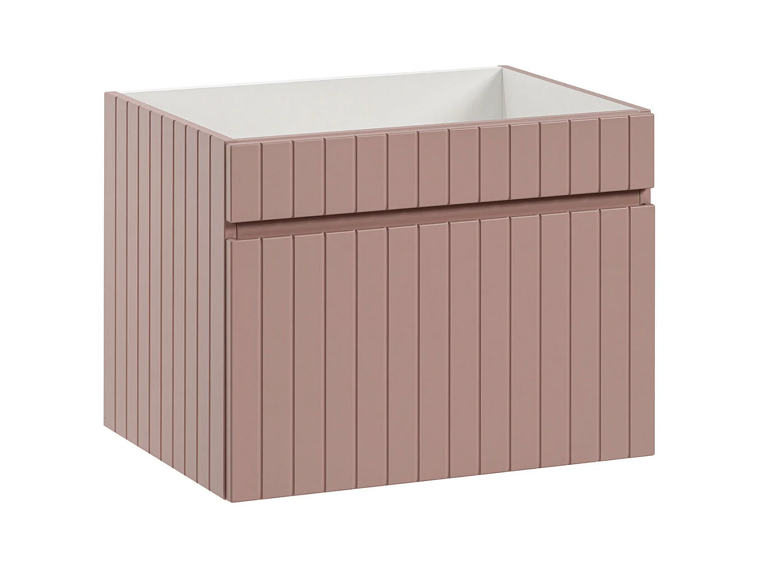 Armoire Sous Lavabos ICONIC CUW60 1D 60x46x46 Rose