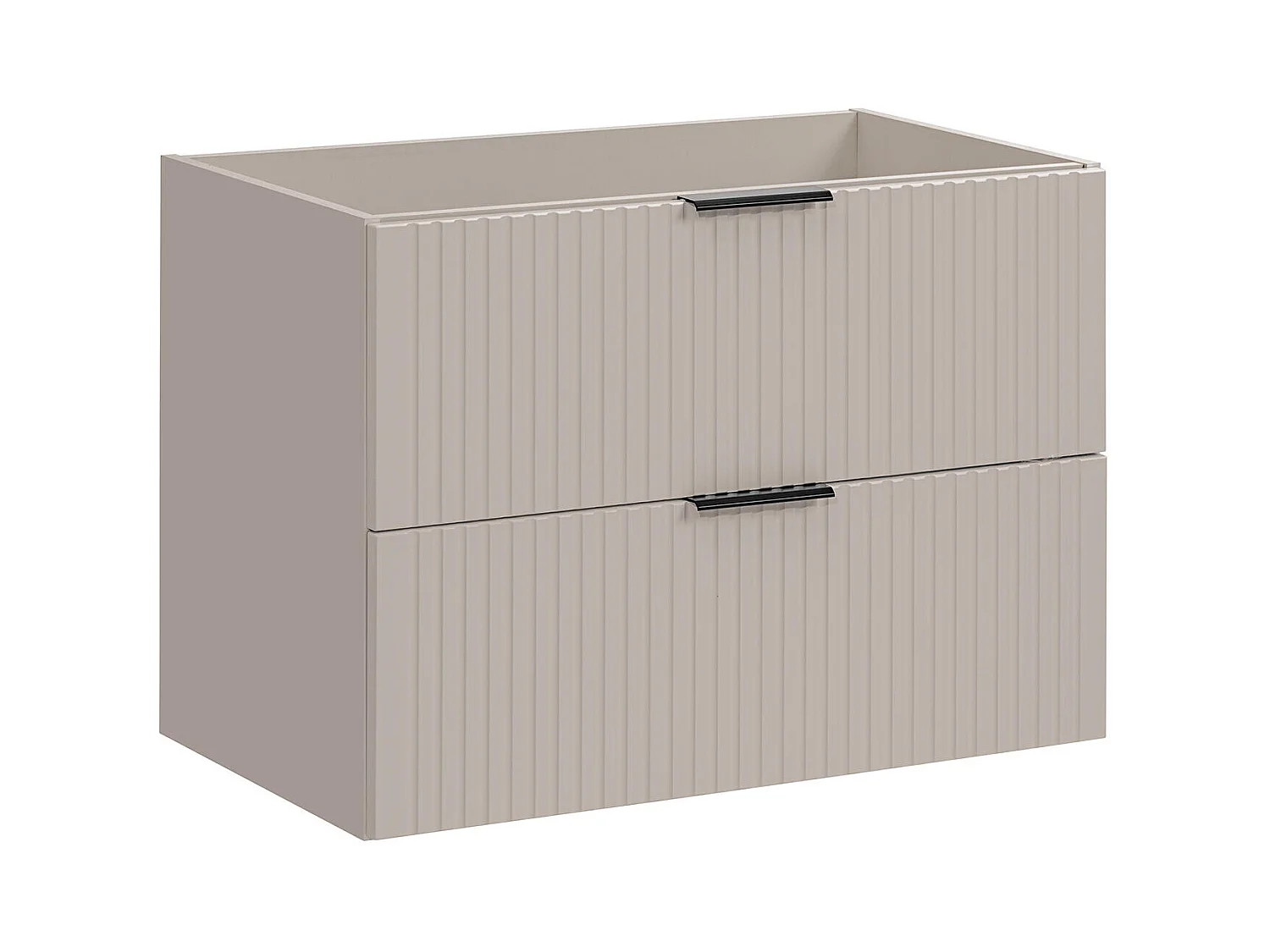 Armoire Sous Lavabos ADEL CUW80 2D 80x46x57 Clair naturel