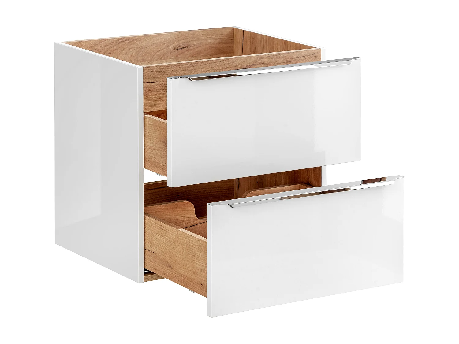 Kast Onder Wastafels CAPRI CUW60 2D 60x46x57 Wit