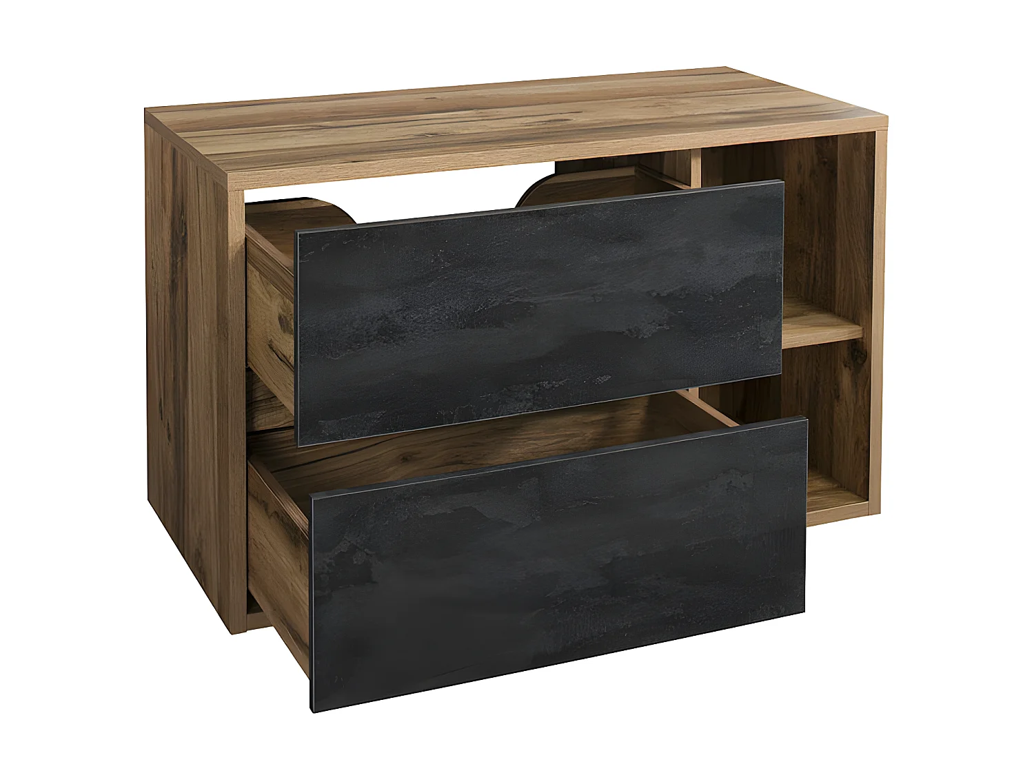 Schrank Unter Waschbecken HAMPTON CUW100 2D 100x46x60 Beige