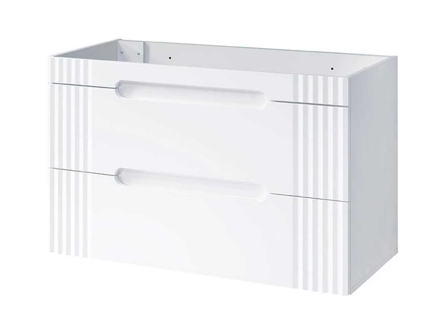 Kast Onder Wastafels FIJI CUW100 2D 100x46x62 Wit