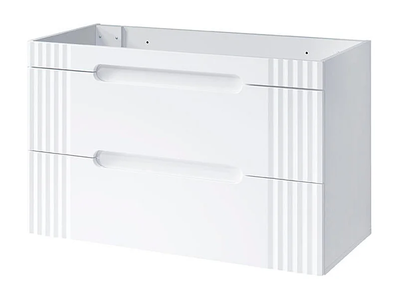 Armoire Sous Lavabos FIJI CUW100 2D 100x46x62 Blanc