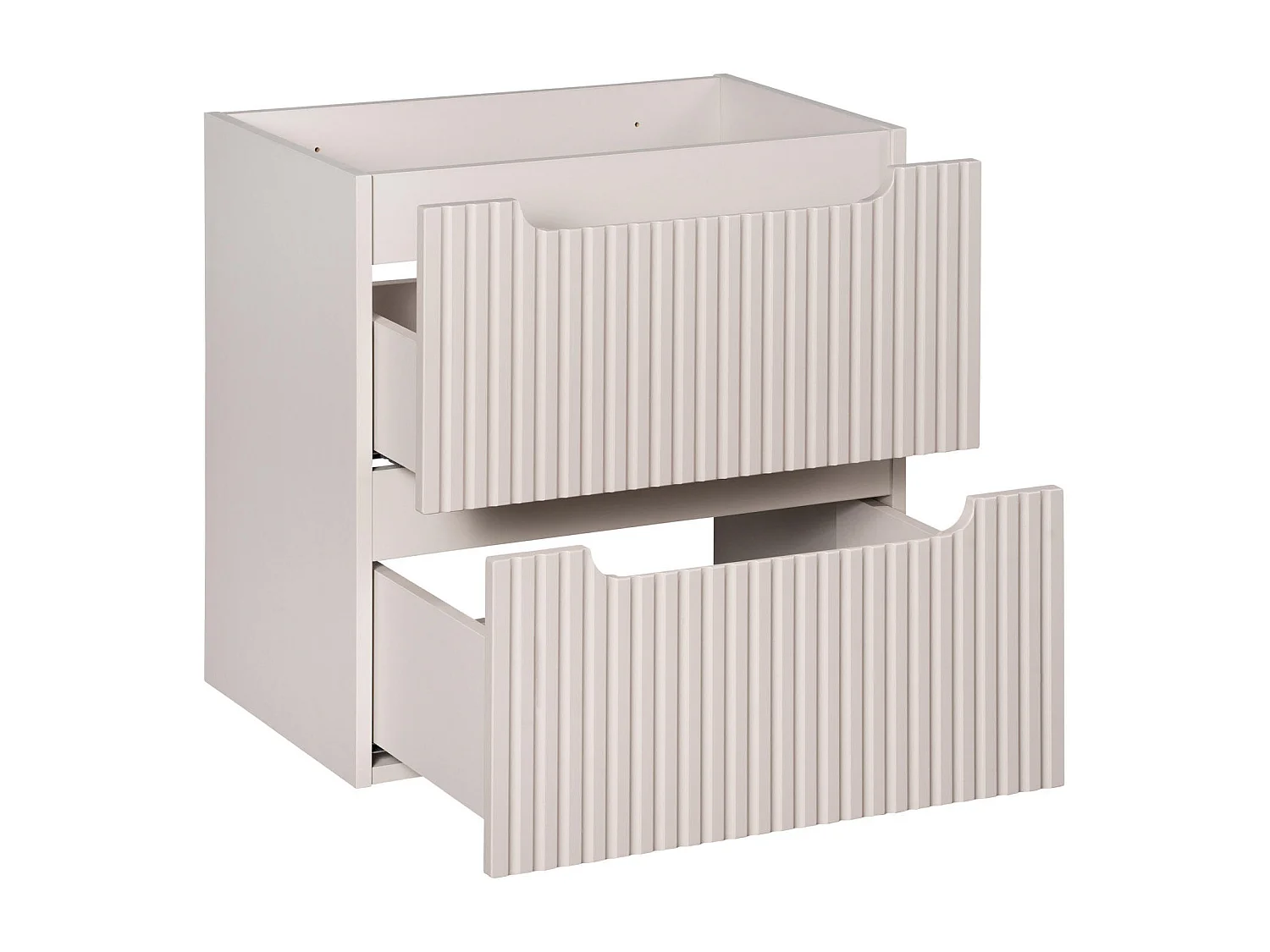 Armoire Sous Lavabos NOVA CUW60 2D 60x39x57 Clair naturel