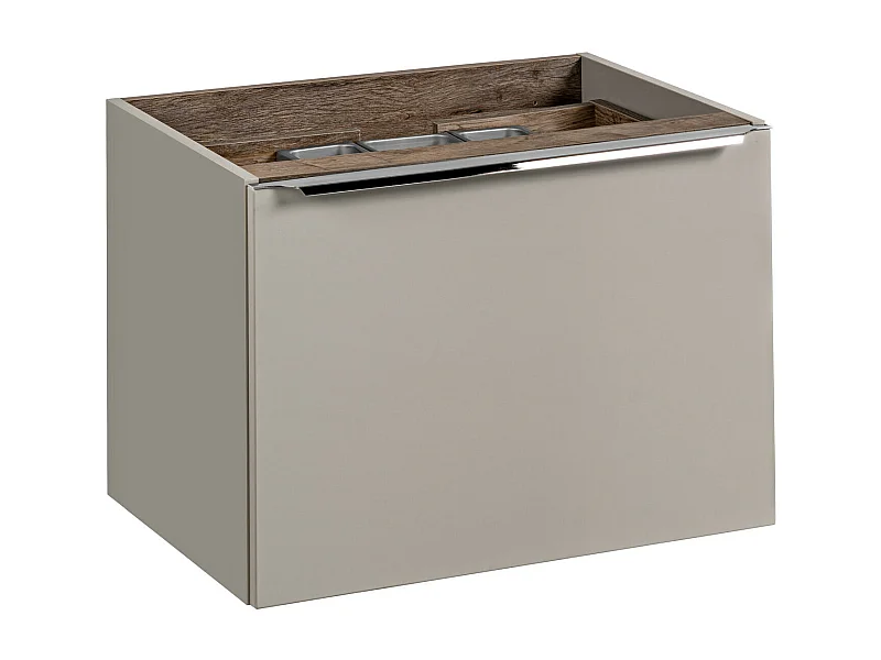 Armario Bajo Lavabos SANTA FE CUW60 2D 60x46x46 Gris