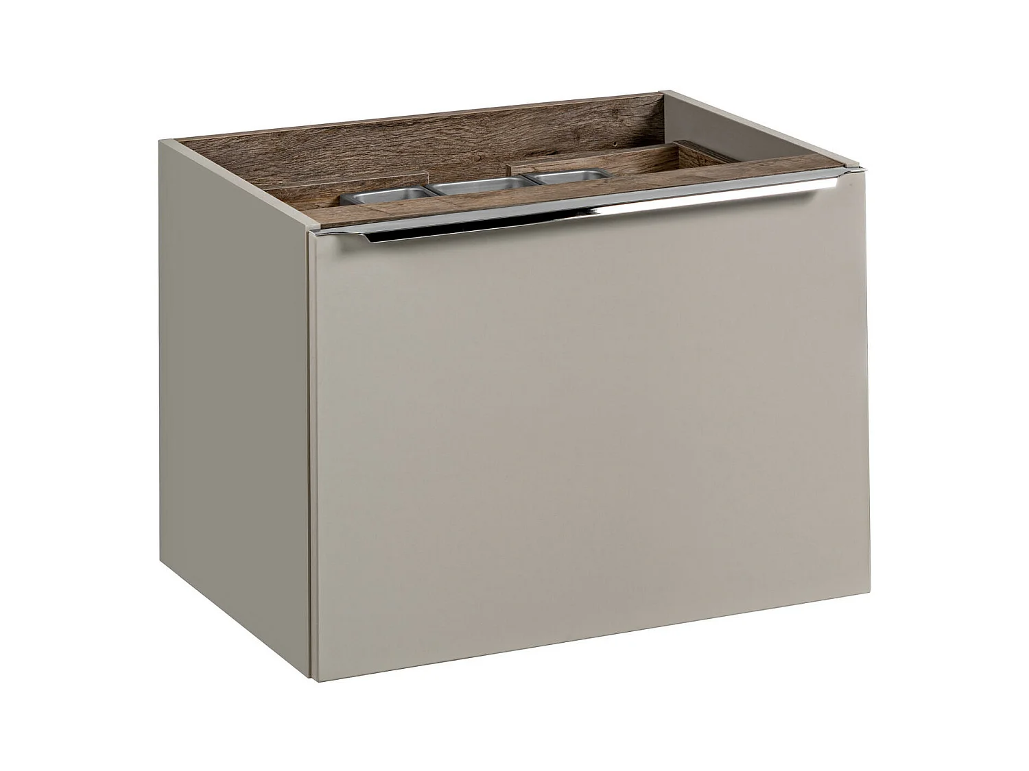 Armoire Sous Lavabos SANTA FE CUW60 2D 60x46x46 Gris
