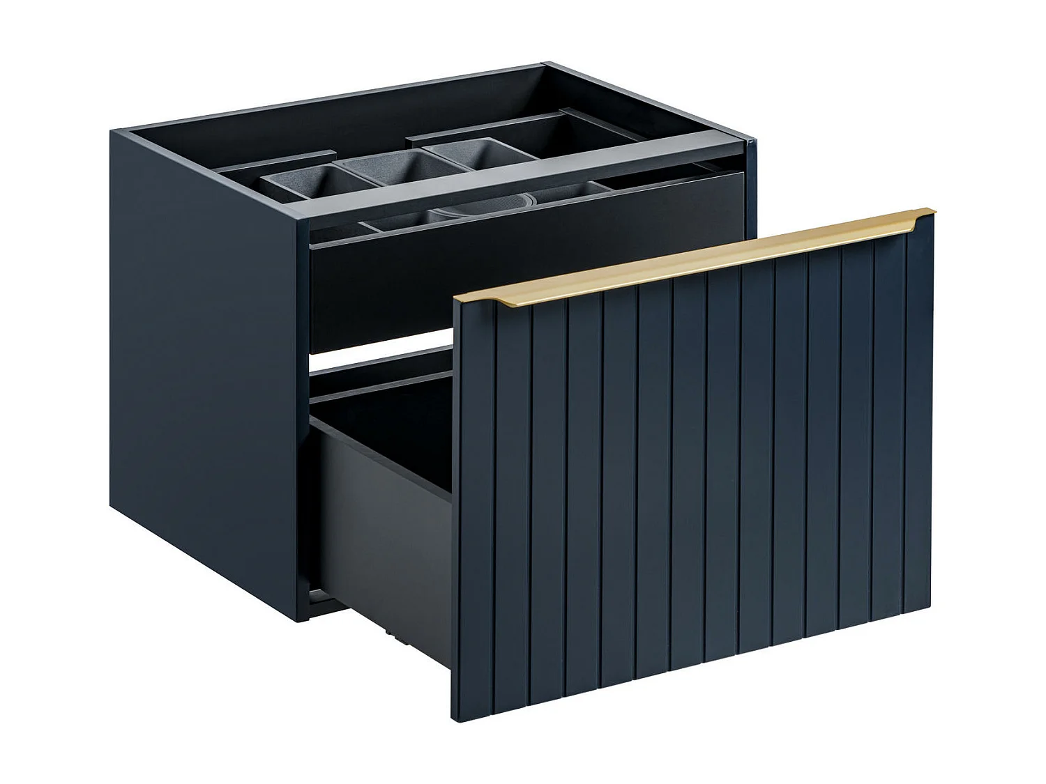 Mobile Sotto Lavabo SANTA FE CUW60 2D 60x46x46 Blu