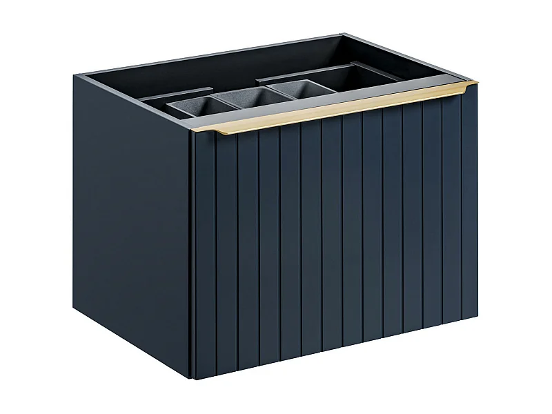 Armoire Sous Lavabos SANTA FE CUW60 2D 60x46x46 Bleu