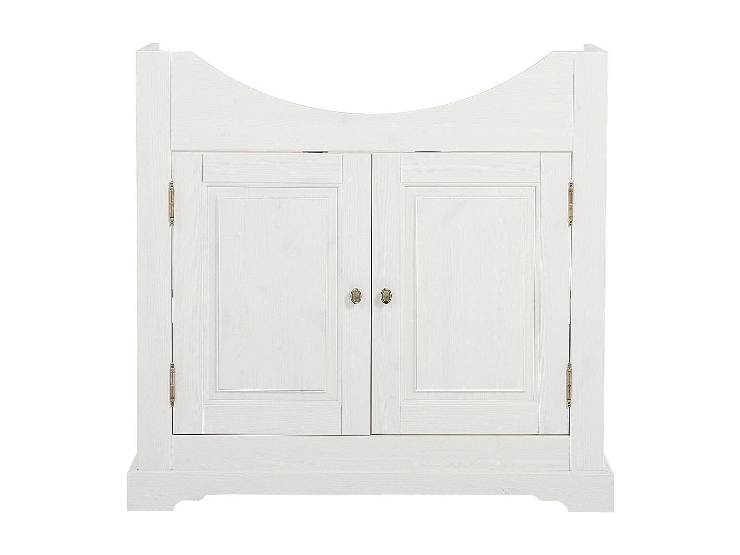 Armoire Sous Lavabos ROMANTIC CUW85 2D 85x32x81 Blanc
