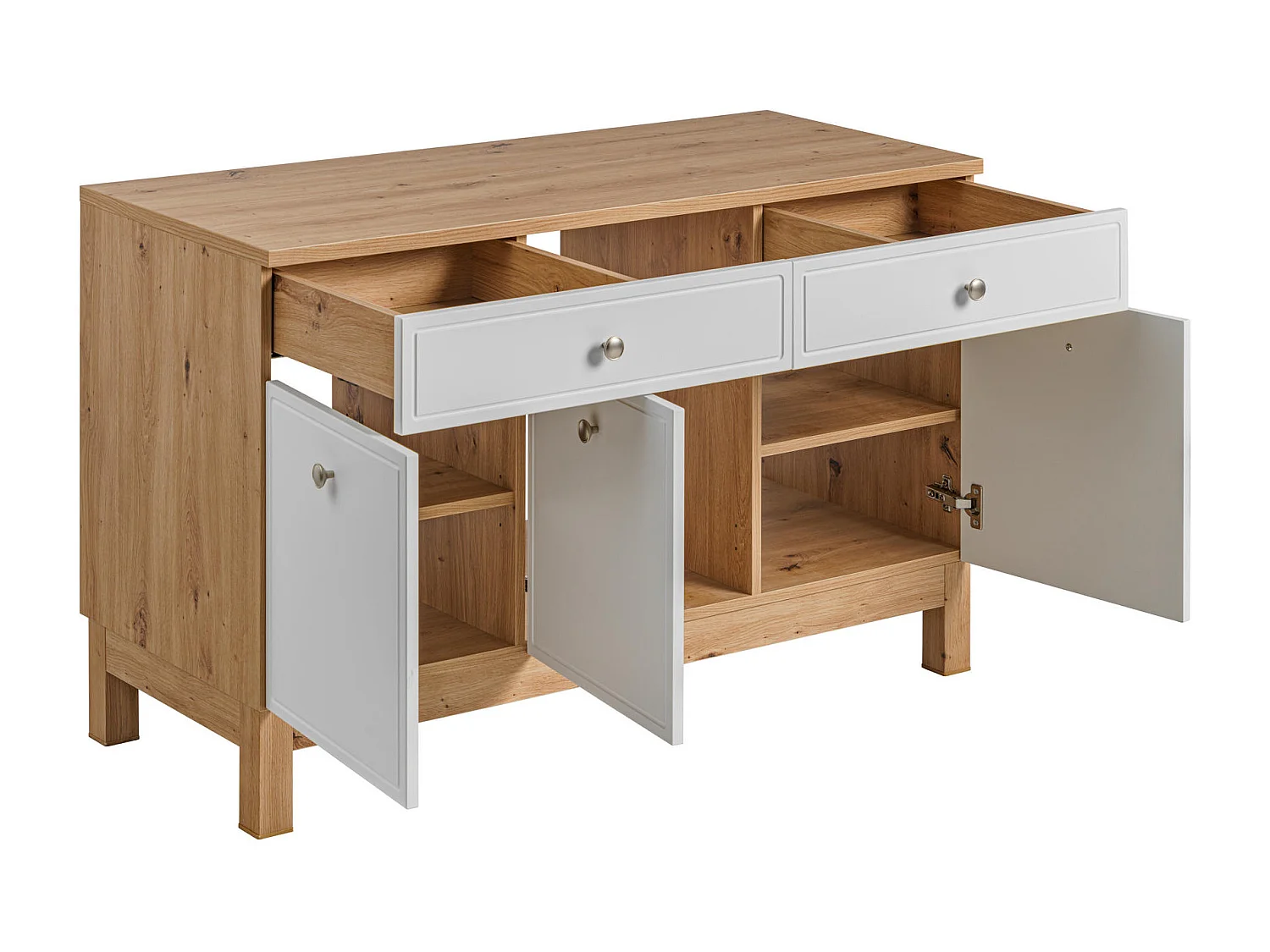 Armoire Sous Lavabos SAMOA CUW120 3D2D 120x50x75 Blanc