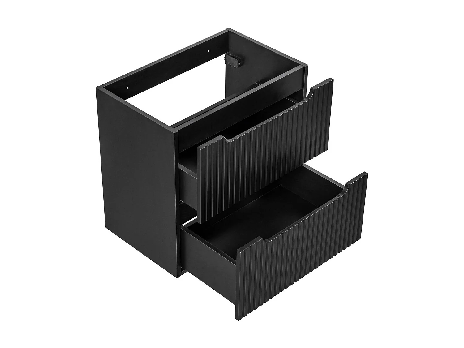 Armoire Sous Lavabos NOVA CUW60 2D 60x39x57 Noir