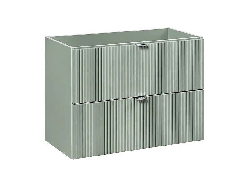 Armario Bajo Lavabos LINE CUW80 2D 80x39x57 Verde