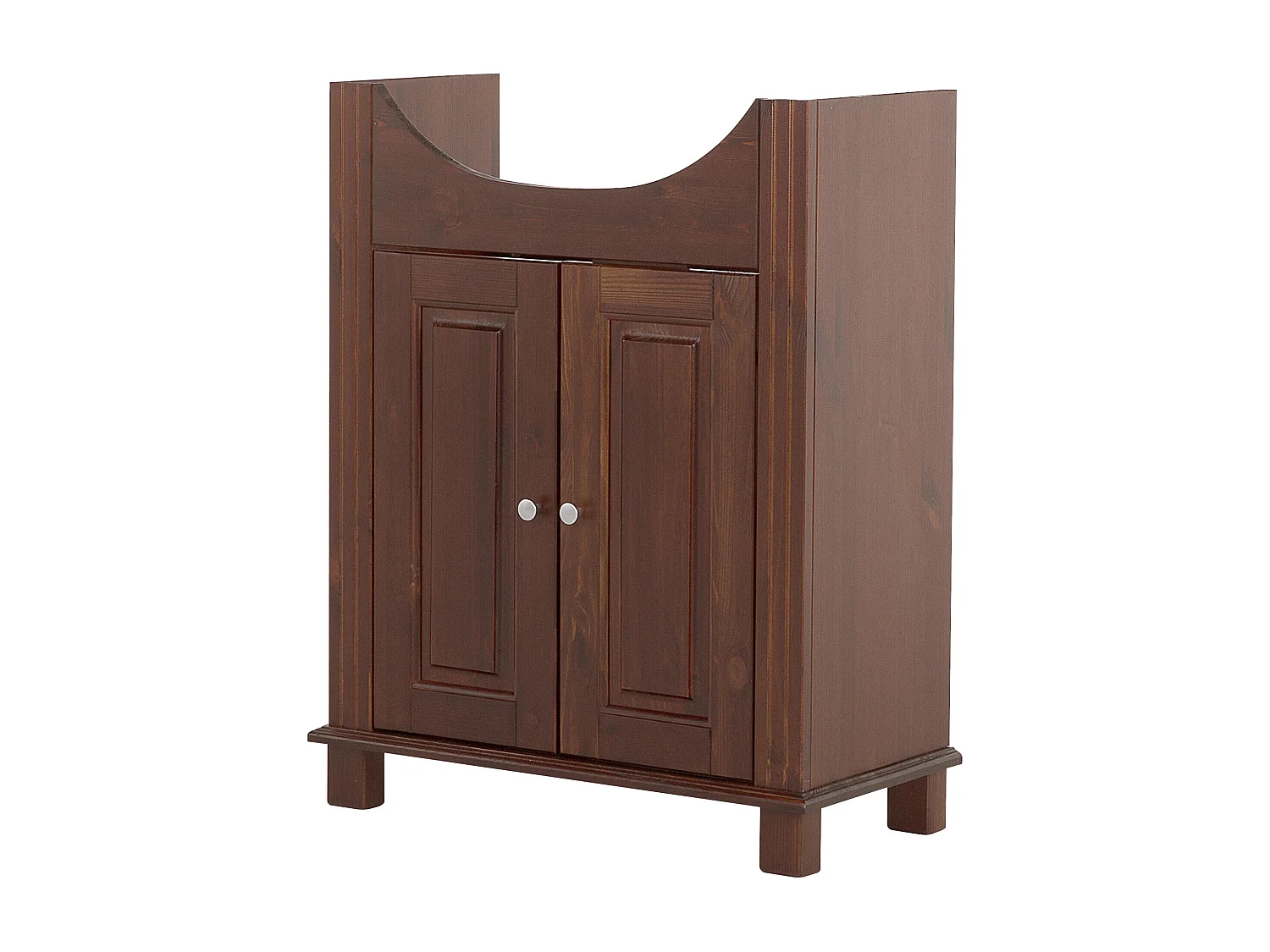 Armoire Sous Lavabos RETRO CUW65 1D 65x32x81 Brun