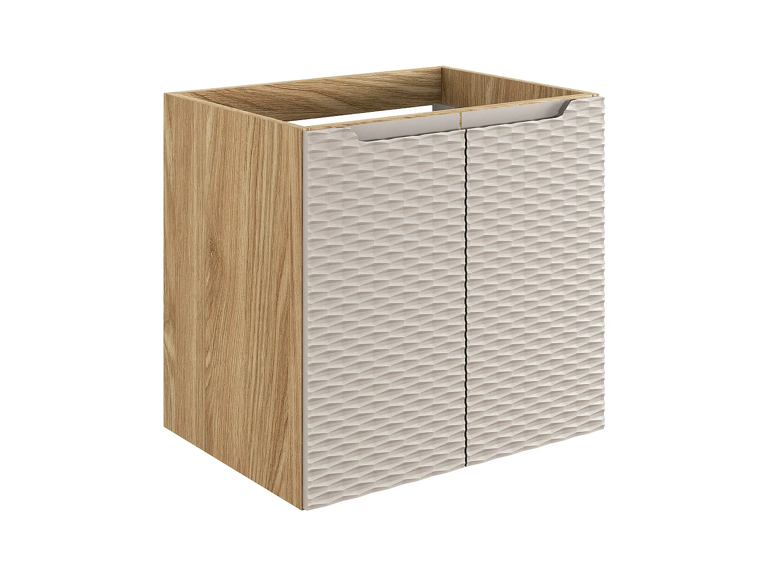 Kast Onder Wastafels OCEAN CUW60 2D 60x46x57 Beige