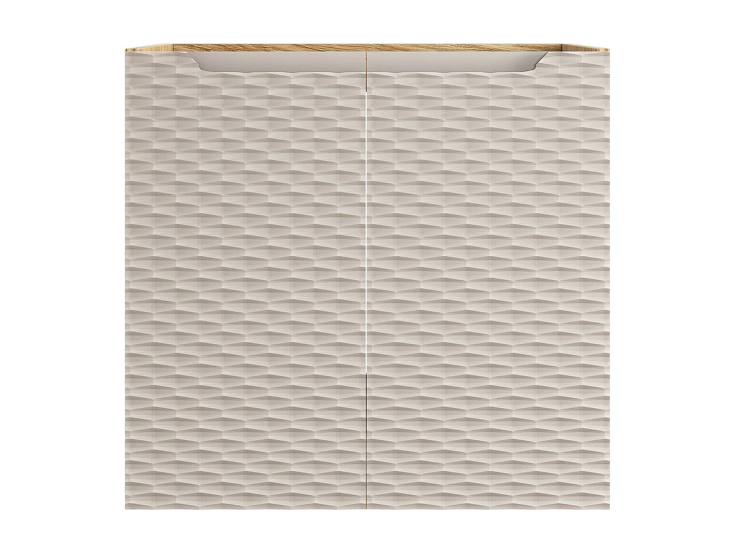 Armoire Sous Lavabos OCEAN CUW60 2D 60x46x57 Clair naturel