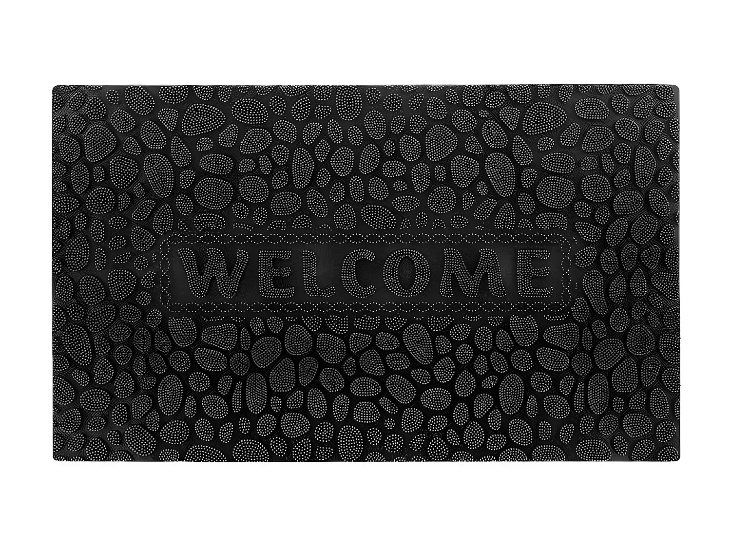 Tapis d'Entrée Grattoir "Venida" 44x74cm Gris