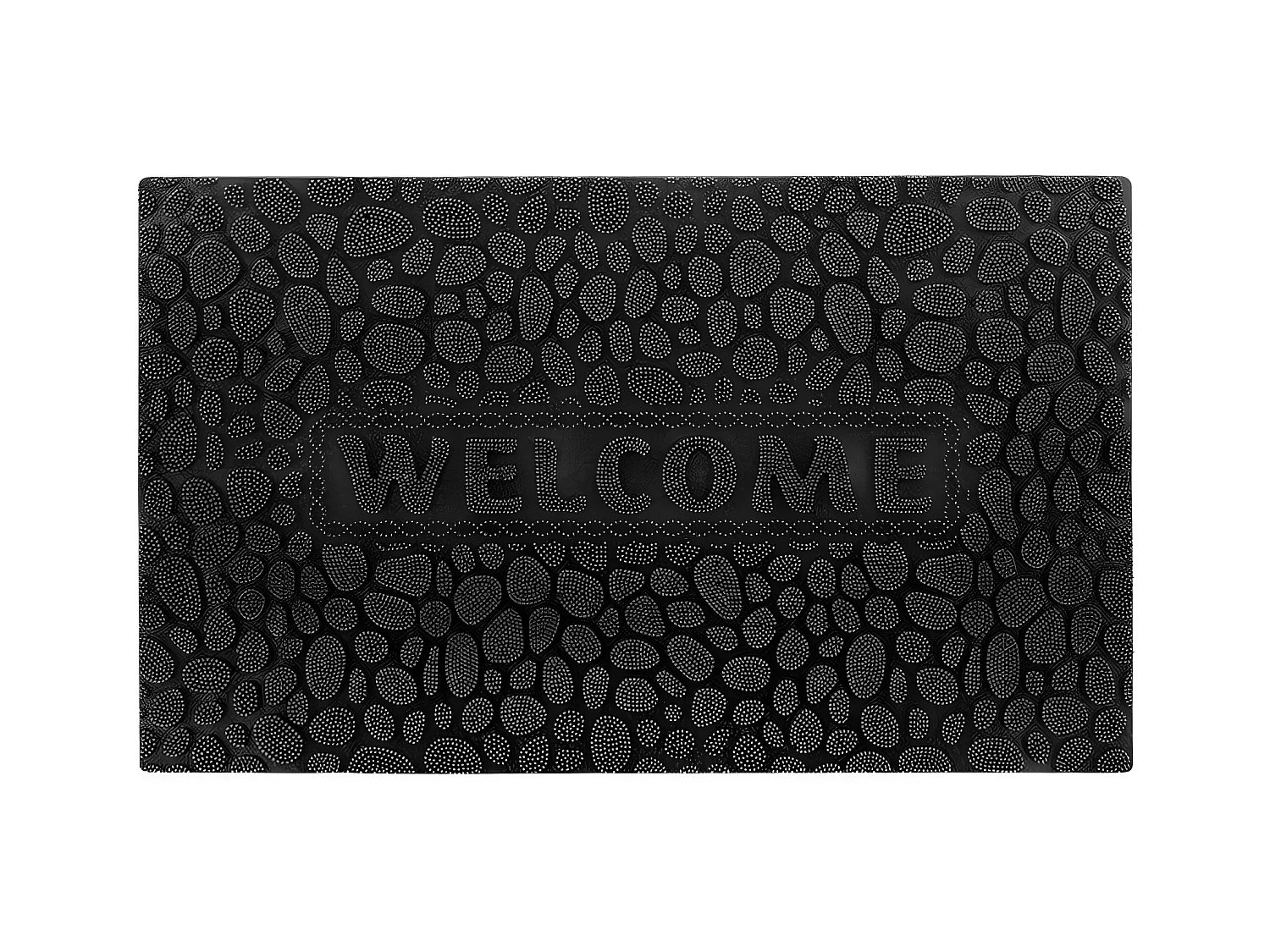 Tapis d'Entrée Grattoir "Venida" 44x74cm Gris