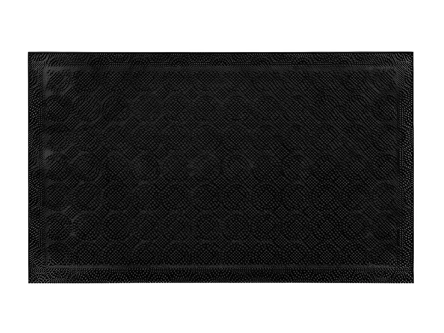 Tapis d'Entrée Grattoir "Picoto" 44x74cm Noir