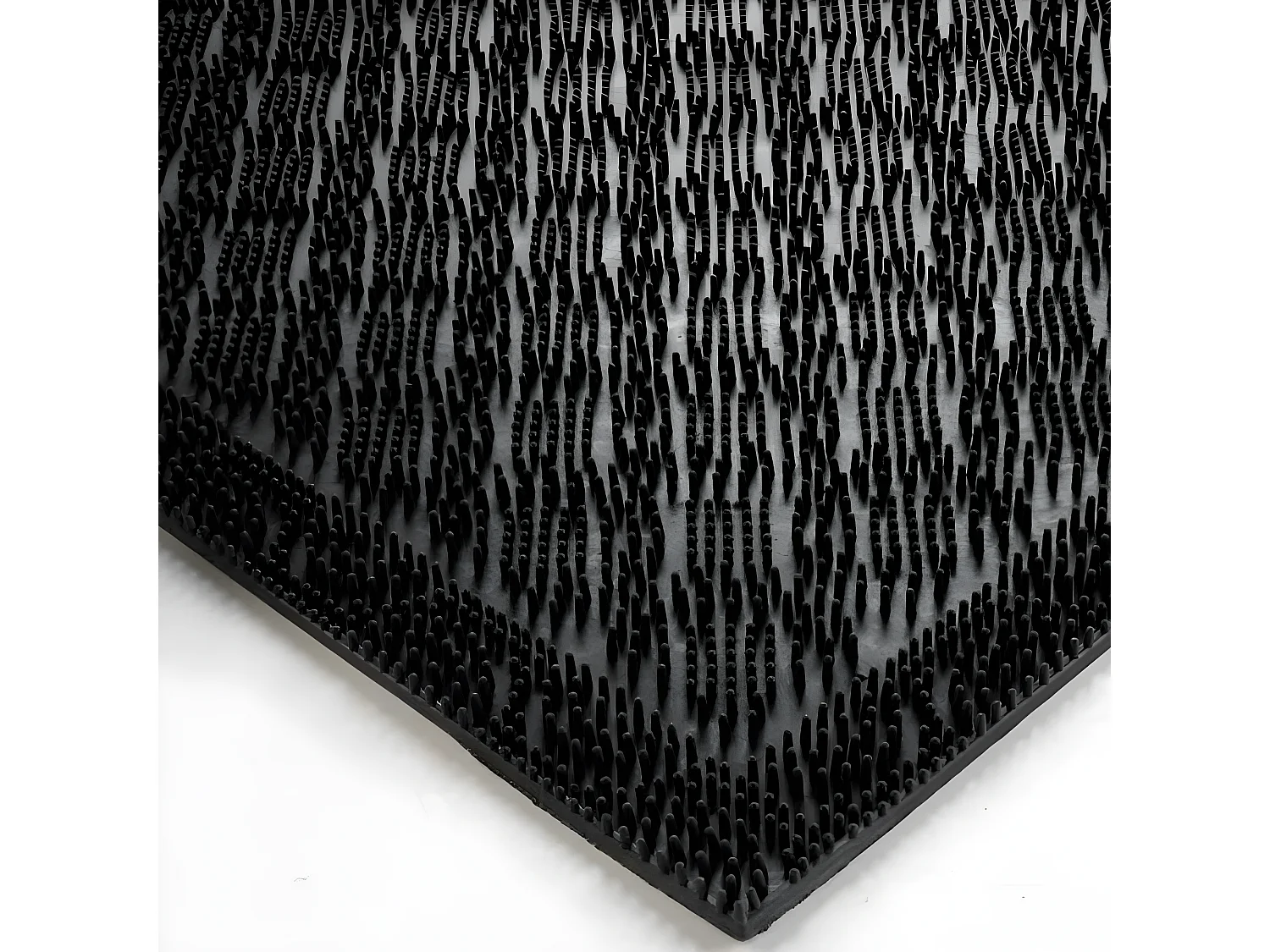 Tapis d'Entrée Grattoir "Picoto" 44x74cm Noir