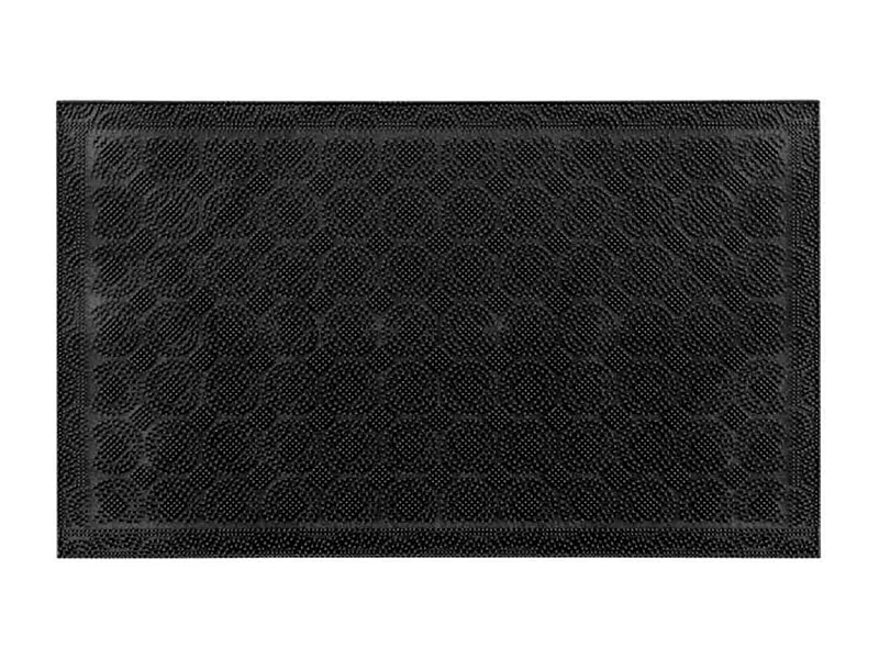 Tapis d'Entrée Grattoir "Picoto" 44x74cm Noir