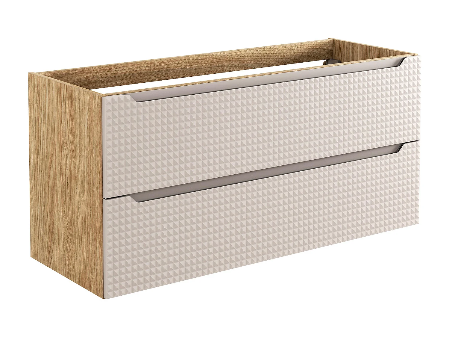 Kast Onder Wastafels LUXOR CUW120 2D 120x46x57 Beige
