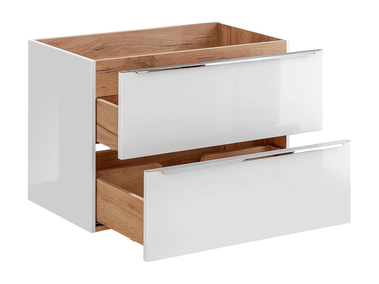 Kast Onder Wastafels CAPRI CUW80 2D 80x46x57 Wit