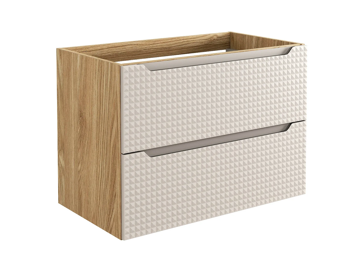 Kast Onder Wastafels LUXOR CUW80 2D 80x46x57 Beige