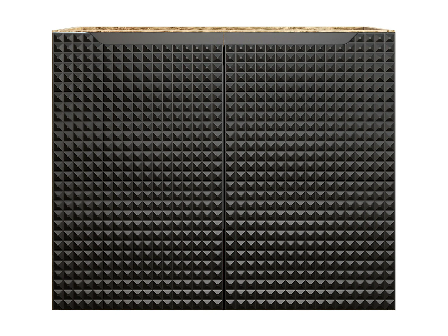 Armário Sob Lavatórios LUXOR CUW70 2D 70x46x57 Preto