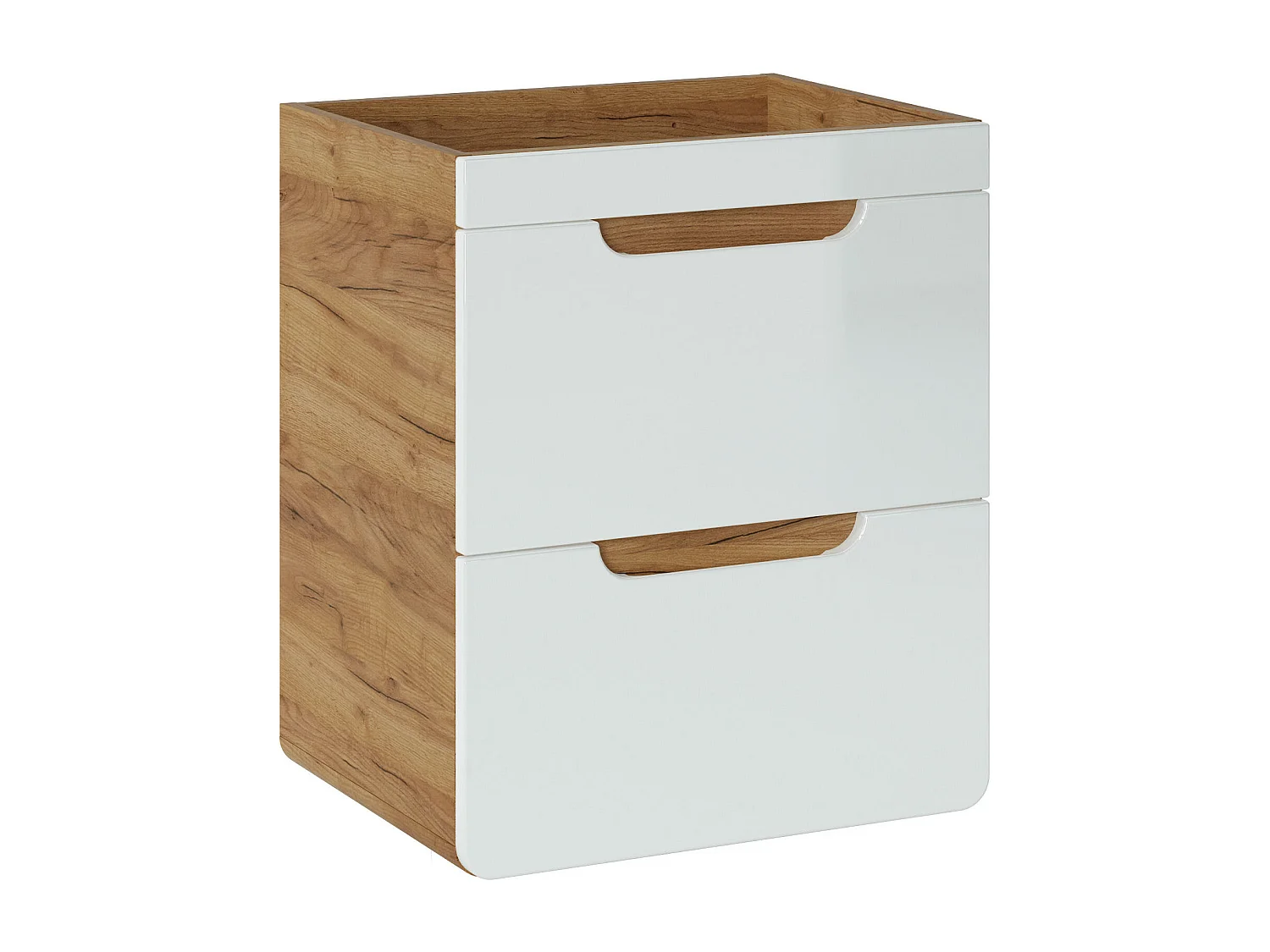 Armoire Sous Lavabos ARUBA CUW50 1D2D 50x39x59 Blanc