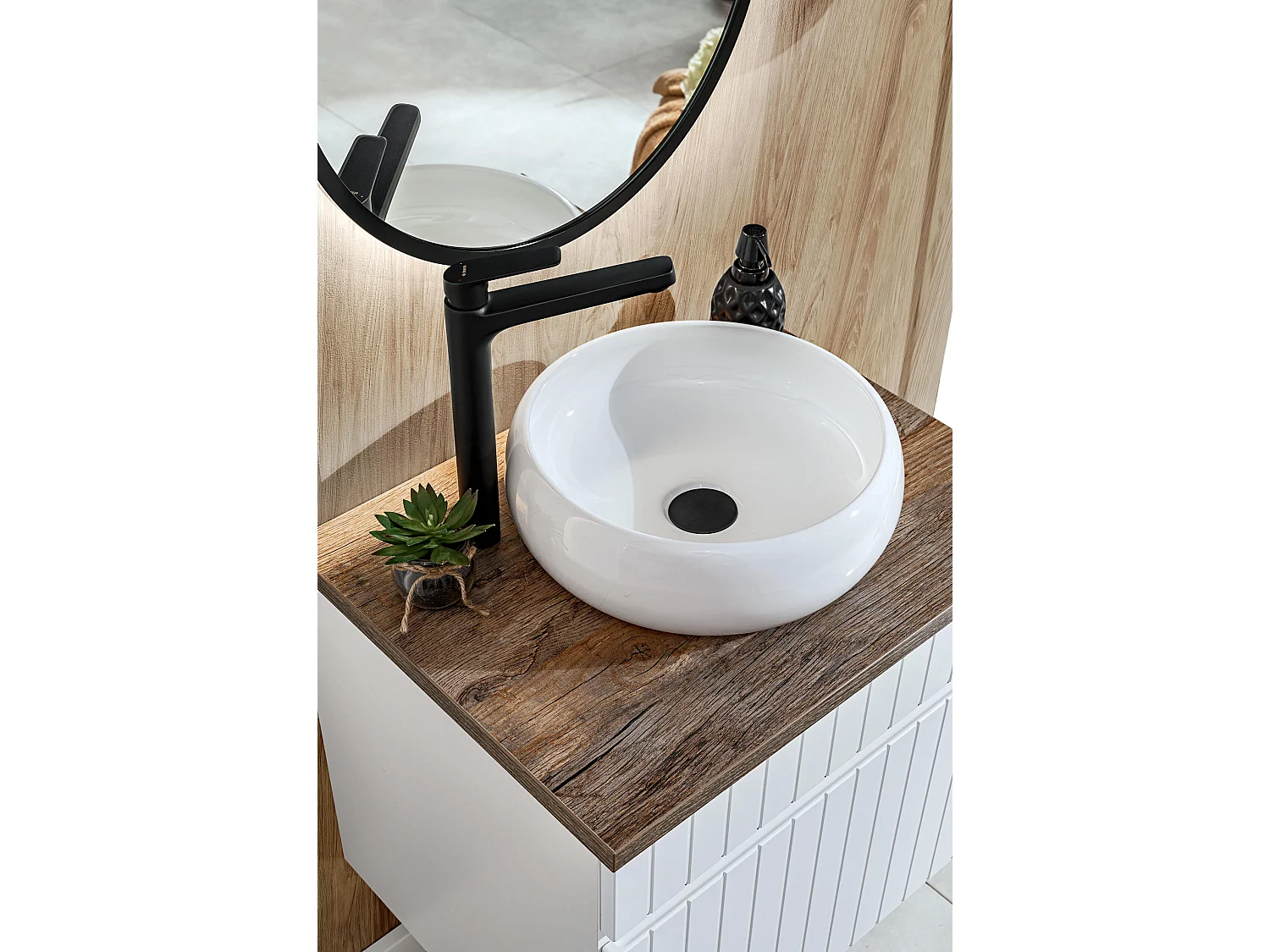 Mobile Sotto Lavabo ICONIC CUW60 1D 60x46x46 Bianco