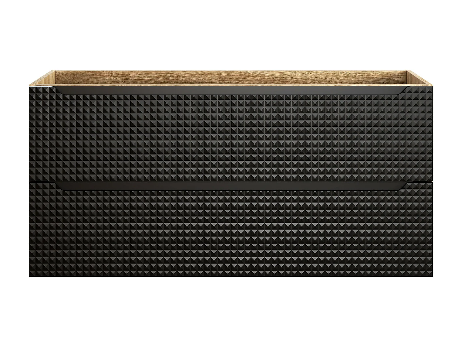 Kast Onder Wastafels LUXOR CUW120 2D 120x46x57 Zwart