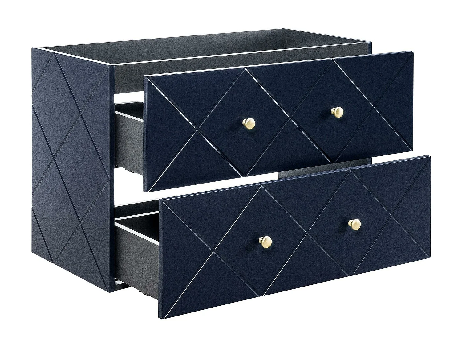 Kast Onder Wastafels ELEGANCE CUW90 2D 90x46x61 Blauw