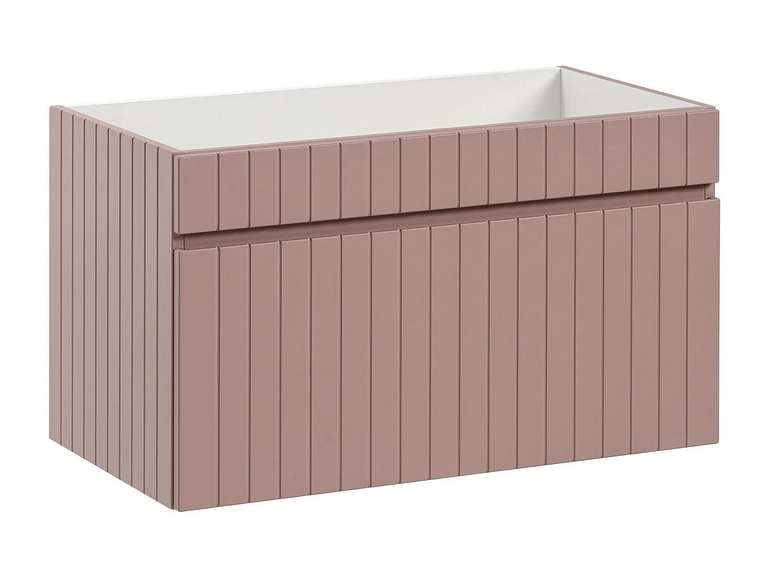 Armario Bajo Lavabos ICONIC CUW80 1D 80x46x46 Rosa