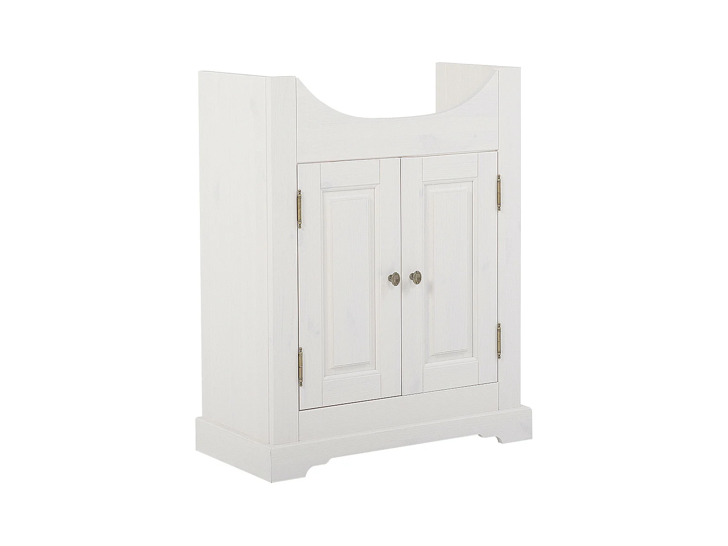 Kast Onder Wastafels ROMANTIC CUW65 2D 65x35x81 Wit