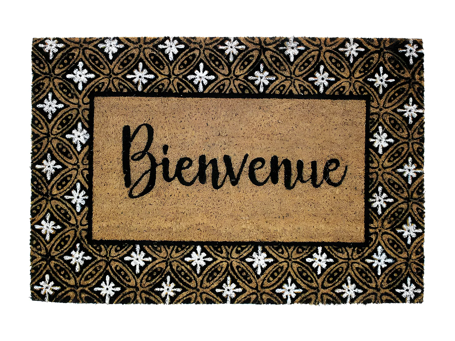 Paillasson Rectangulaire "Grandiosa" 40x60cm Naturel