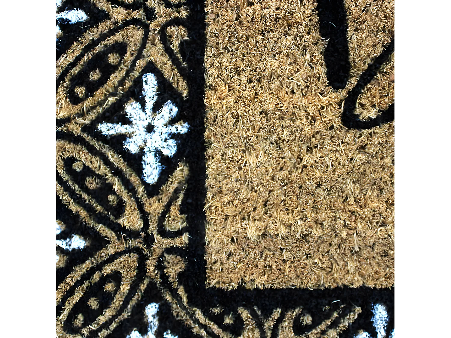 Paillasson Rectangulaire "Grandiosa" 40x60cm Naturel