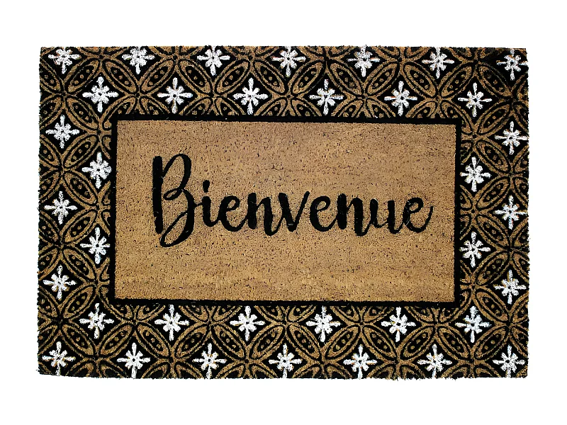 Paillasson Rectangulaire "Grandiosa" 40x60cm Naturel