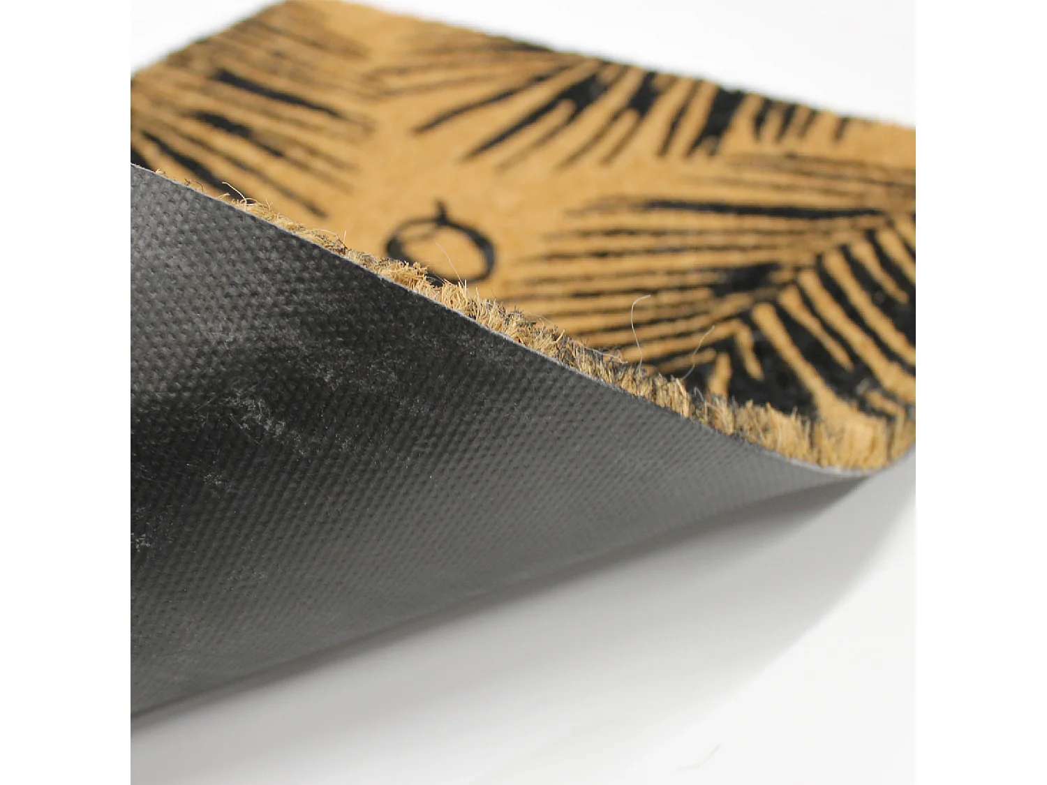 Paillasson Rectangulaire "Hello" 40x60cm Naturel