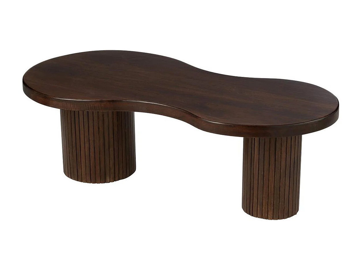 Table Basse en Bois "Infinity" 120cm Marron