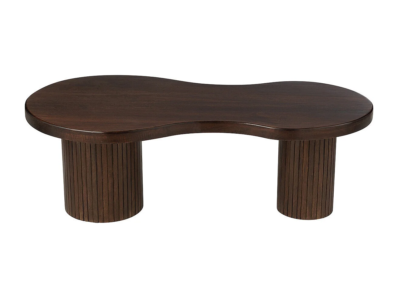 Table Basse en Bois "Infinity" 120cm Marron