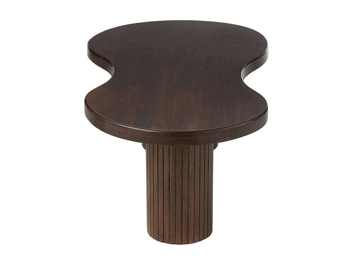 Table Basse en Bois "Infinity" 120cm Marron