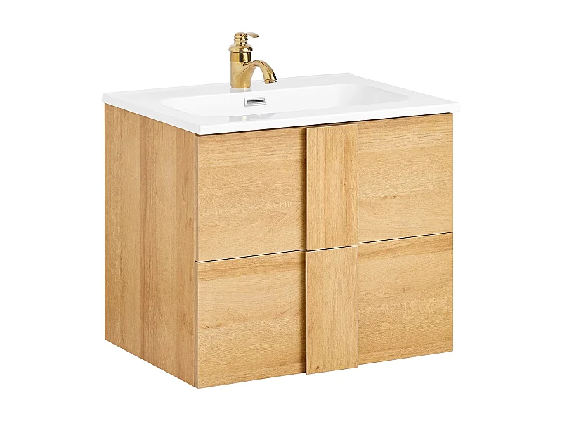 Mueble para Debajo del Lavabo Armario Colgante para Cuarto de Baño BZR172-N SoBuy ES