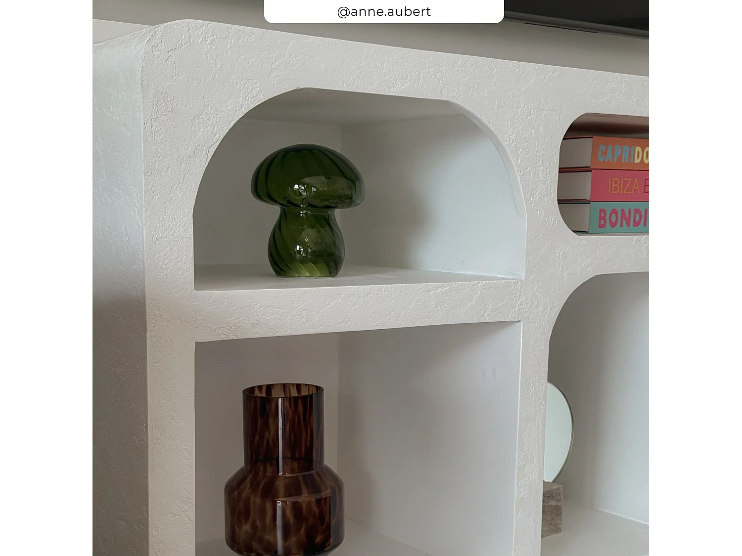 Aparador en concreto blanco roto - Fira