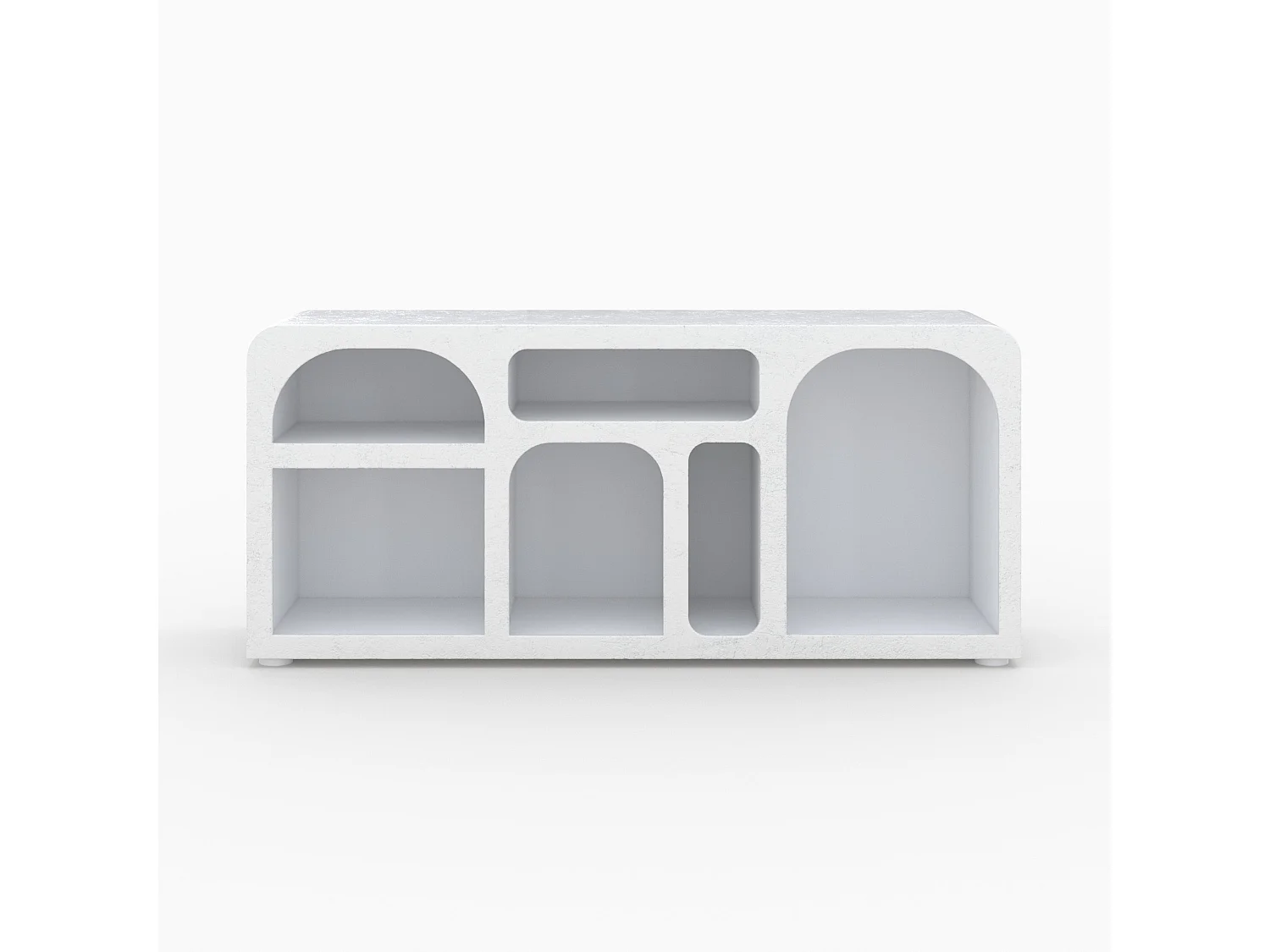 Buffet in calcestruzzo bianco sporco - Fira