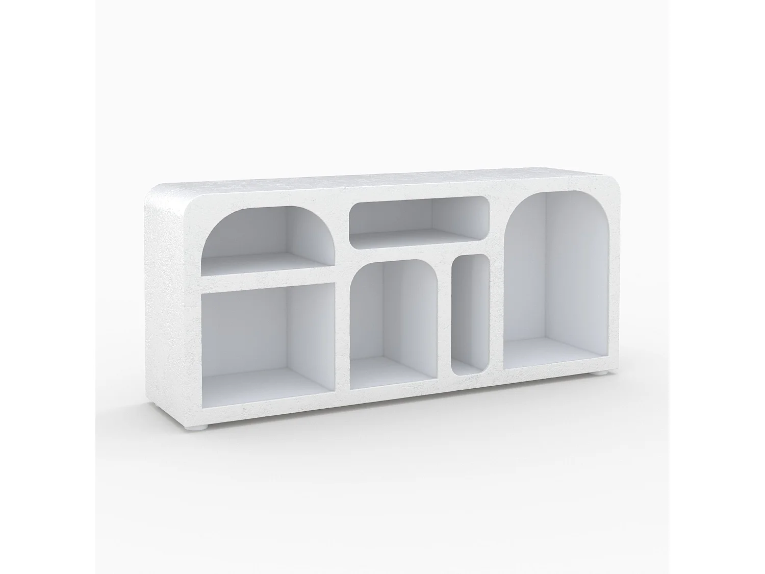 Buffet in calcestruzzo bianco sporco - Fira