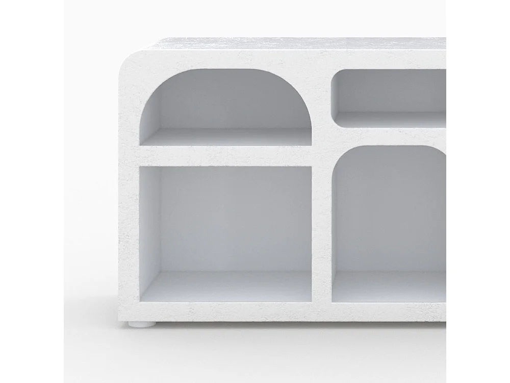 Buffet in calcestruzzo bianco sporco - Fira