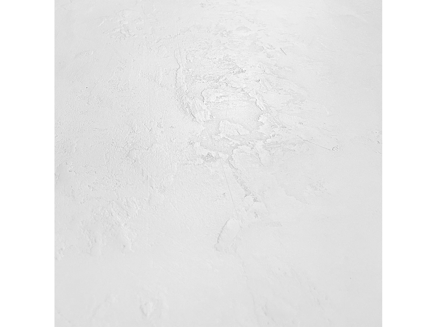 Table basse ronde en béton blanc cassé - Lulli