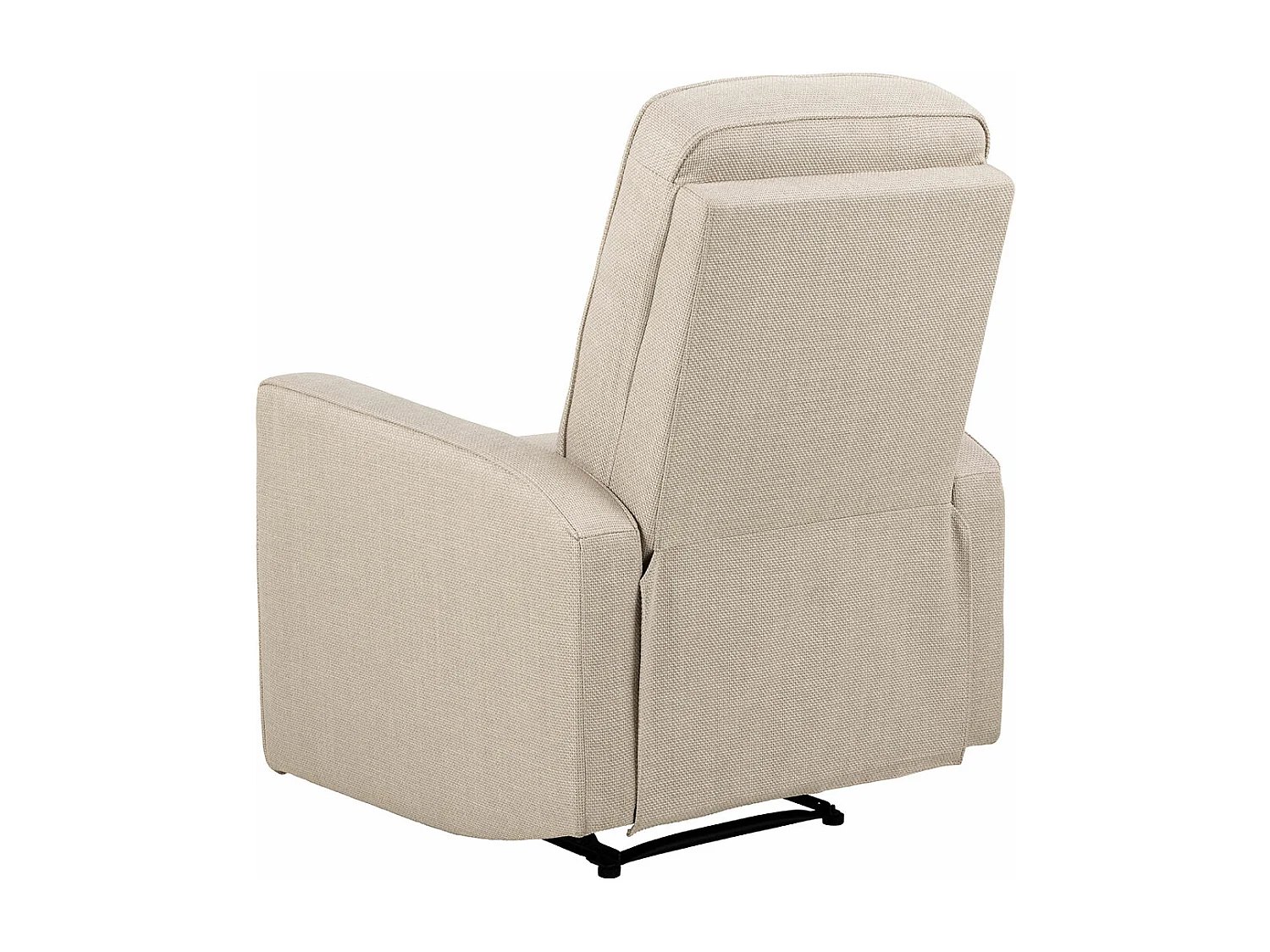 Asila fauteuil fauteuil inclinable avec repose-pieds beige.